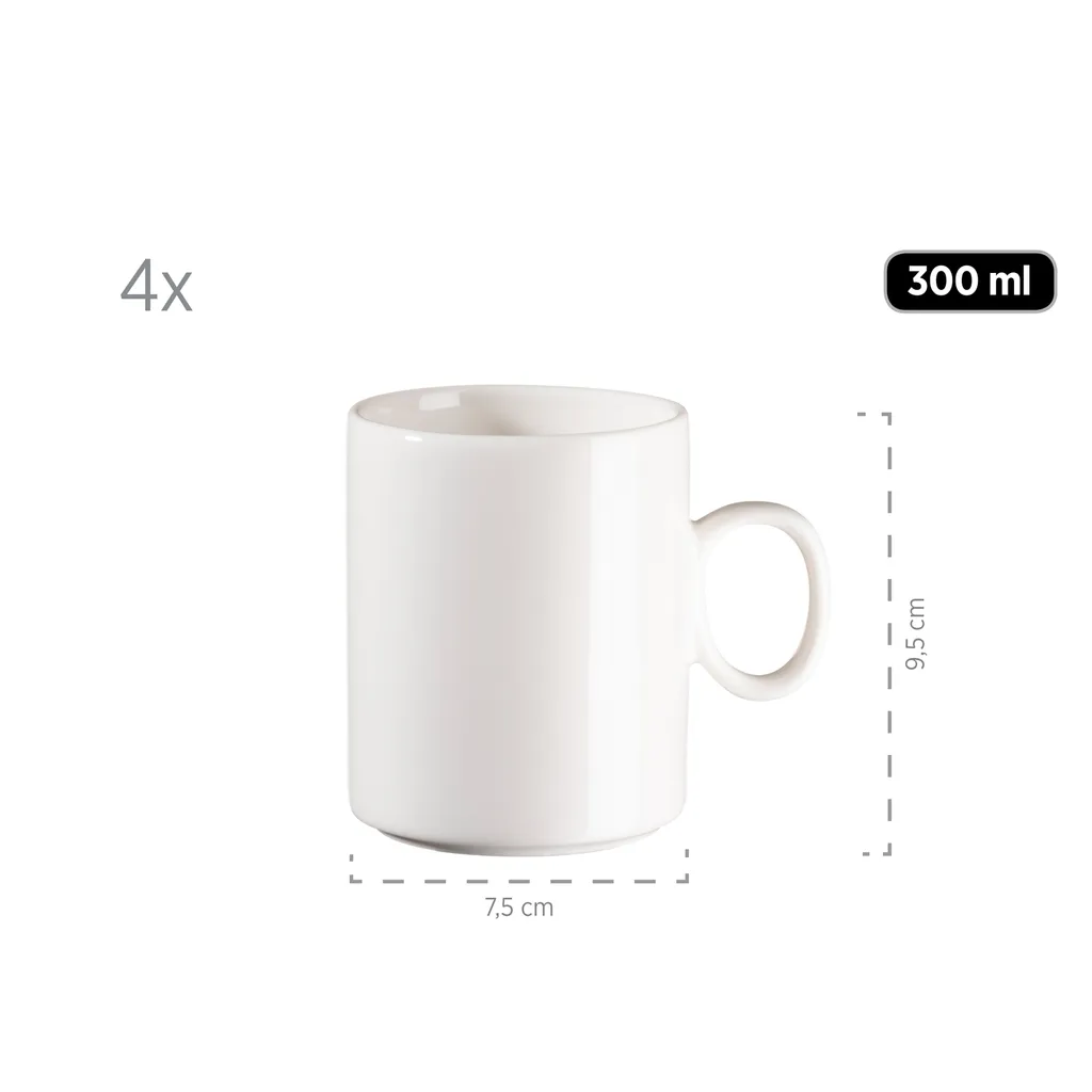 Mäser 931617 Kombiservice Finaro für 4 Personen, Porzellan, weiß (1 Set, 16-teilig) Mäser 931617 Kombiservice Finaro Für 4 Personen, Porzellan, Weiß (1 Set, 16-teilig) -kaufland verkäufe 54d6cdaf81ebb82fa6f0d11764394a45