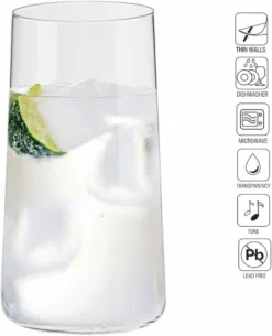 KROSNO Avant-Garde Longdrinkgläser, Set Von 6, 540 Ml -kaufland verkäufe 56983246c2ec80ac203ff478a52beaea
