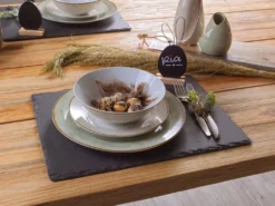 WELLCO Kombiservice Pur 24teilig Grün/grau -kaufland verkäufe 5cde43e290dad1f3ddf7aea5625aa05d