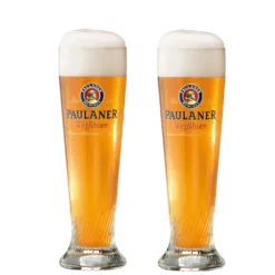 6x Paulaner Weizenbierglas 0,5L