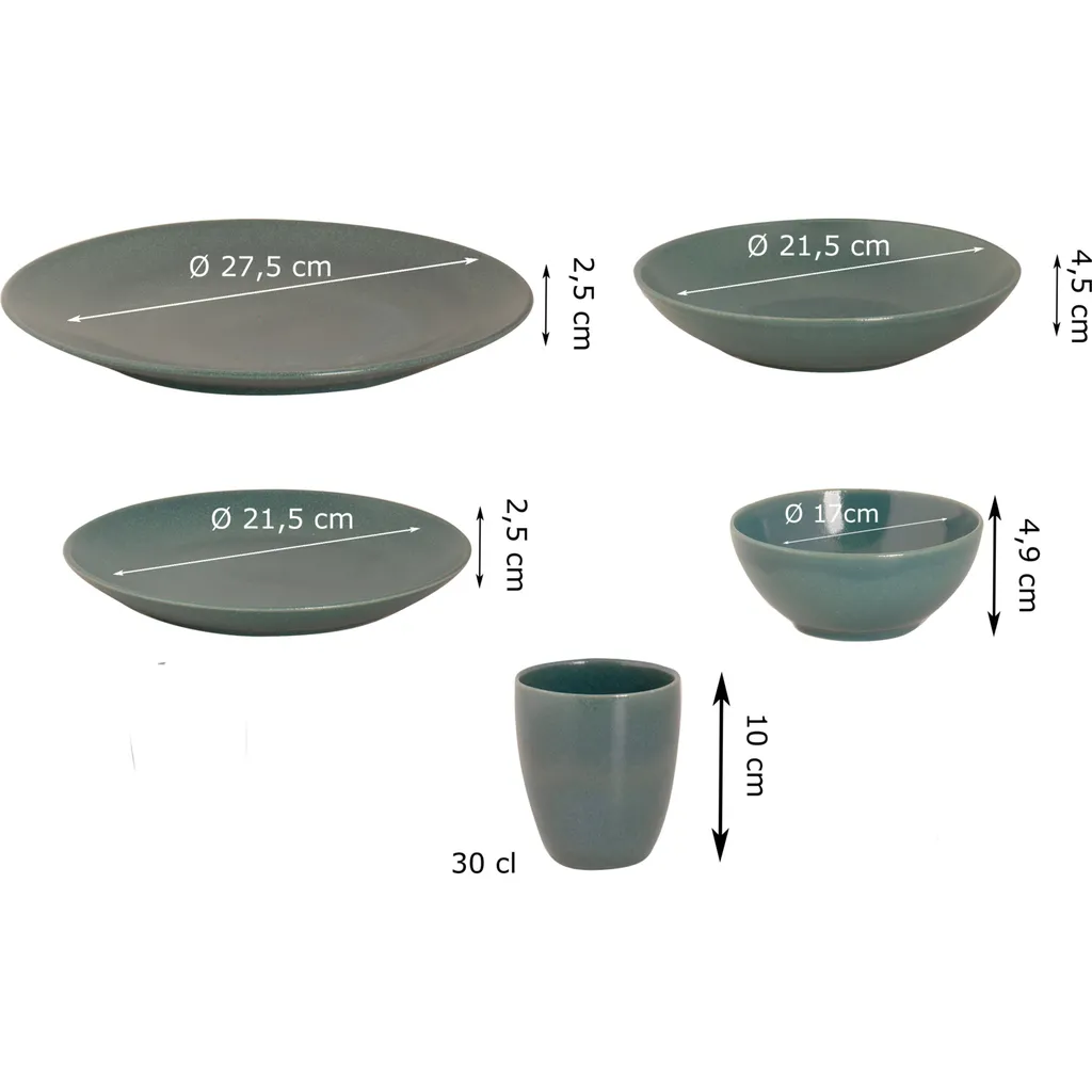Mammoet Spirit Geschirrset 6 Personen, Steingut, bestehend aus tiefen und flachen Tellern, Schalen sowie Bechern– je 6 Stück, Meer Grün, Seidenglanz, handwerkliche Optik, spülmaschinenfest Mammoet Spirit Geschirrset 6 Personen, Steingut, Bestehend Aus Tiefen Und Flachen Tellern, Schalen Sowie Bechern– Je 6 Stück, Meer Grün, Seidenglanz, Handwerkliche Optik, Spülmaschinenfest -kaufland verkäufe 5f7f966484785c78eeefda7da3101174