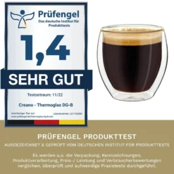 Creano Doppelwandige Espresso-Gläser, 4er-Set 100ml Thermo-Gläser Mit Schwebe-Effekt 6 Creano Doppelwandige Espresso-Gläser, 4er-Set 100ml Thermo-Gläser Mit Schwebe-Effekt -kaufland verkäufe 60b5534962f8254466d484c1de88b9f1