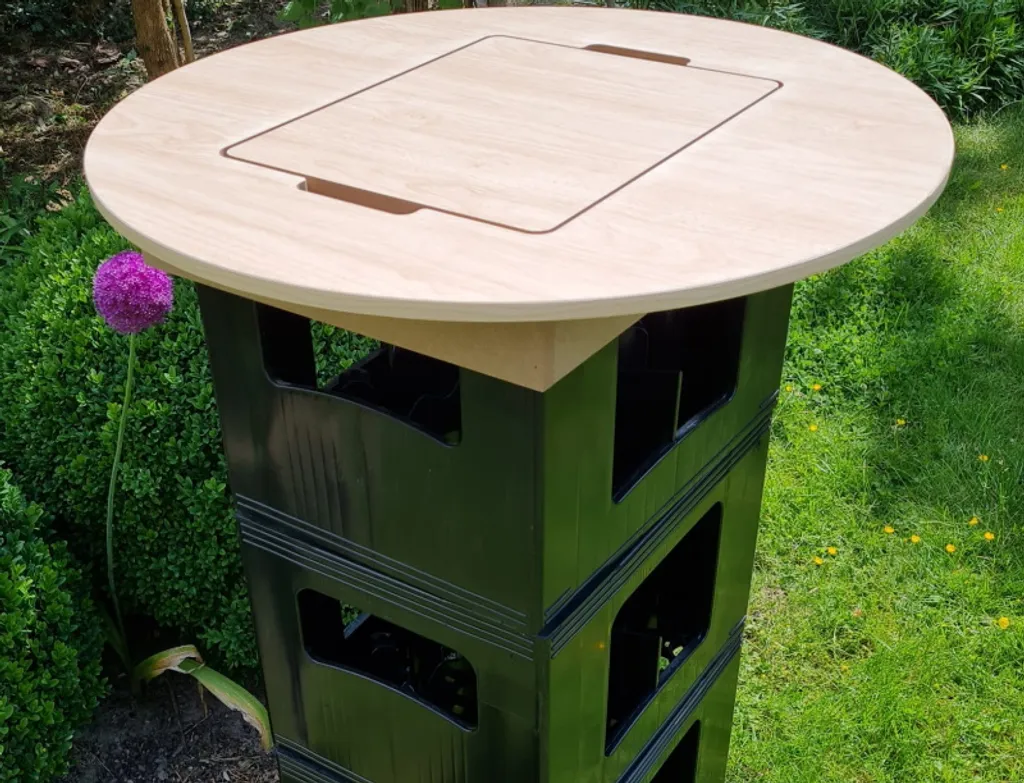 Bierkistentisch STANDARD Rund - Holzoptik Bierkistentisch STANDARD Rund - Holzoptik -kaufland verkäufe 6100e0f88ec54be898f031bca497b8f3