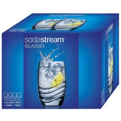 Sodastream Trinkglas 4er-Pack, Passend Zu Sodastream-Glaskaraffen -kaufland verkäufe 61840cf9cd39087b7b54d3c4338713a6