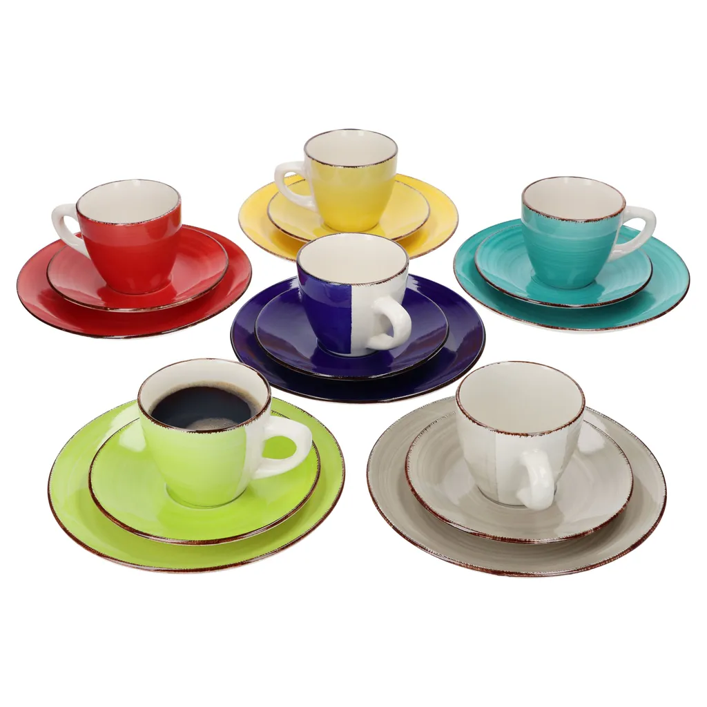 18tlg Kaffeeservice Malaga Kaffee Tee-Gedeck 6Pers Kaffeetassen Dessertteller abstrakt handbemalt 18tlg Kaffeeservice Malaga Kaffee Tee-Gedeck 6Pers Kaffeetassen Dessertteller Abstrakt Handbemalt -kaufland verkäufe 61ea6dd51b5b2a848130df208231c751