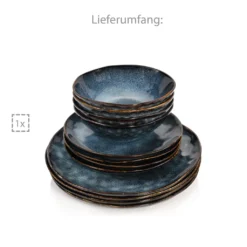 Sänger SÄNGER Steingut Geschirrset Tokio, Tafelservice 12 Teilig Für 4 Personen -kaufland verkäufe 61f39e69bf91ade5fffa9ebf57b1cb05