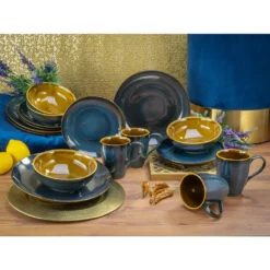 CreaTable 22861 Kombiservice Mallorca Für 4 Personen, Steinzeug, Mehrfarbig (1 Set, 16-teilig) -kaufland verkäufe 6768867655e5630b755cf8cff70d7950