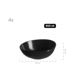 Mäser 931730 Kombiservice Glendale Für 4 Personen, Steinzeug, Schwarz (1 Set, 16-teilig) 6 Mäser 931730 Kombiservice Glendale Für 4 Personen, Steinzeug, Schwarz (1 Set, 16-teilig) -kaufland verkäufe 68130a6cb85e96b7fee05852c12e7033