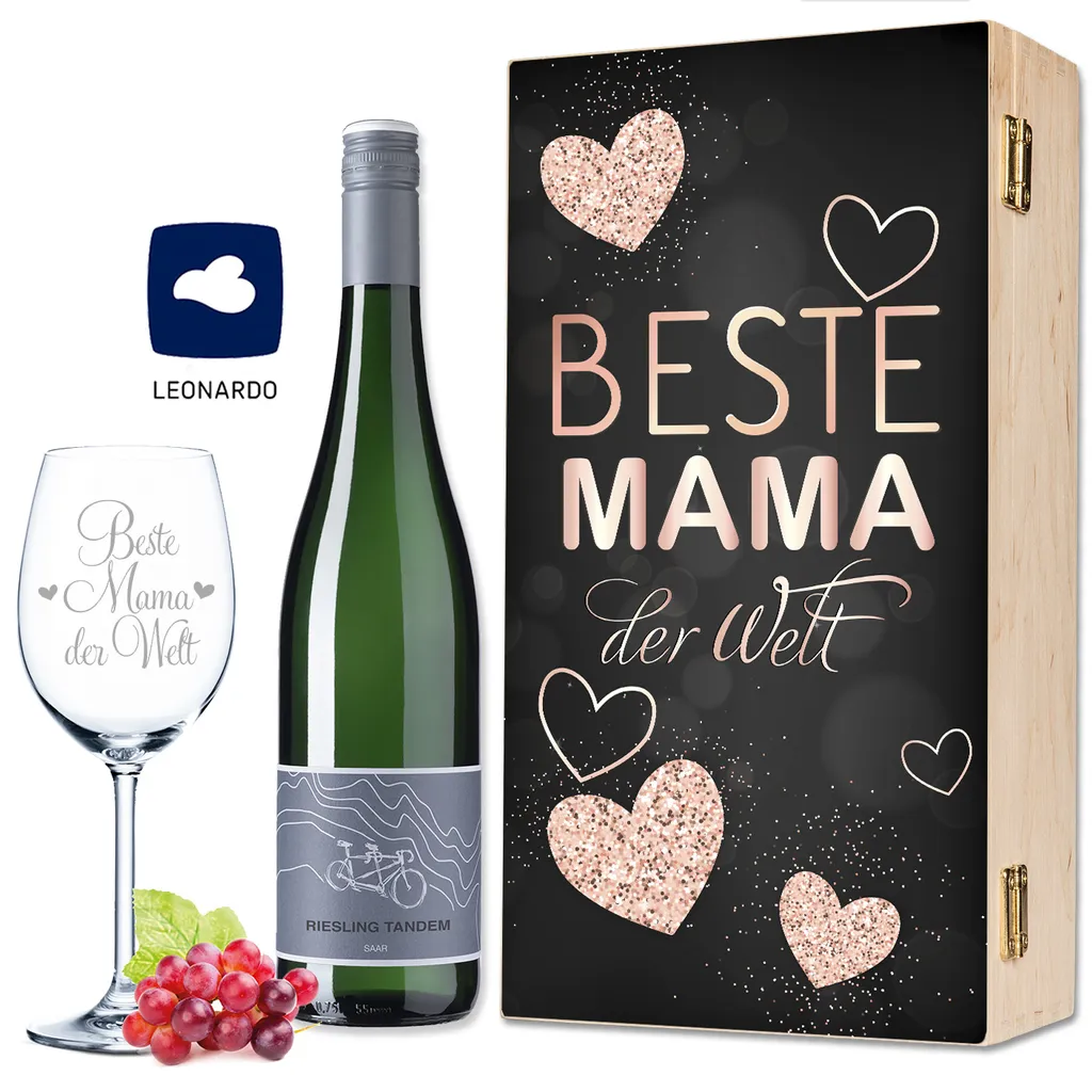 Leonardo Weinglas Beste Mama der Welt inkl. bedruckter Holzkiste + Riesling Tandem - Geschenk für Mama ideal als Muttert Leonardo Weinglas Beste Mama Der Welt Inkl. Bedruckter Holzkiste + Riesling Tandem - Geschenk Für Mama Ideal Als Muttert -kaufland verkäufe 68806a6515aa4eaa756d5b59de3fed4d