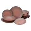 CreaTable 22489 Tafelservice Vesuvio Für 4 Personen, Steinzeug, Rot (1 Set, 12-teilig) -kaufland verkäufe 692140e765d81ed5adf423b664c8a661