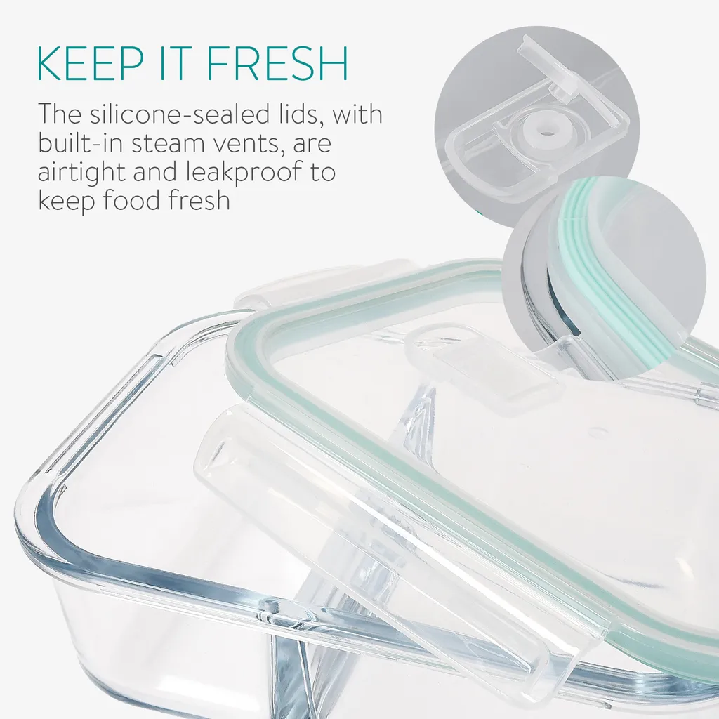 Navaris Glas Frischhaltedose Set mit Deckel - 4x Vorratsdosen in 2 Größen - auslaufsicher hitzebeständig kältebeständig - Glasbehälter Boxen Navaris Glas Frischhaltedose Set Mit Deckel - 4x Vorratsdosen In 2 Größen - Auslaufsicher Hitzebeständig Kältebeständig - Glasbehälter Boxen -kaufland verkäufe 6a843f24ae761be3403be9b5a704f157
