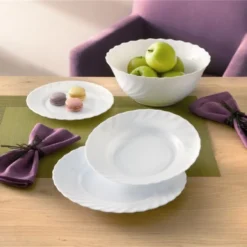 Luminarc 19tlg. Tellerset + Schale Trianon -kaufland verkäufe 6e1d7a14bbf0e408b12f84254adaee79