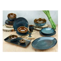 CreaTable 22861 Kombiservice Mallorca Für 4 Personen, Steinzeug, Mehrfarbig (1 Set, 16-teilig) -kaufland verkäufe 741c01f2a98a967d202a2334b4e192bb