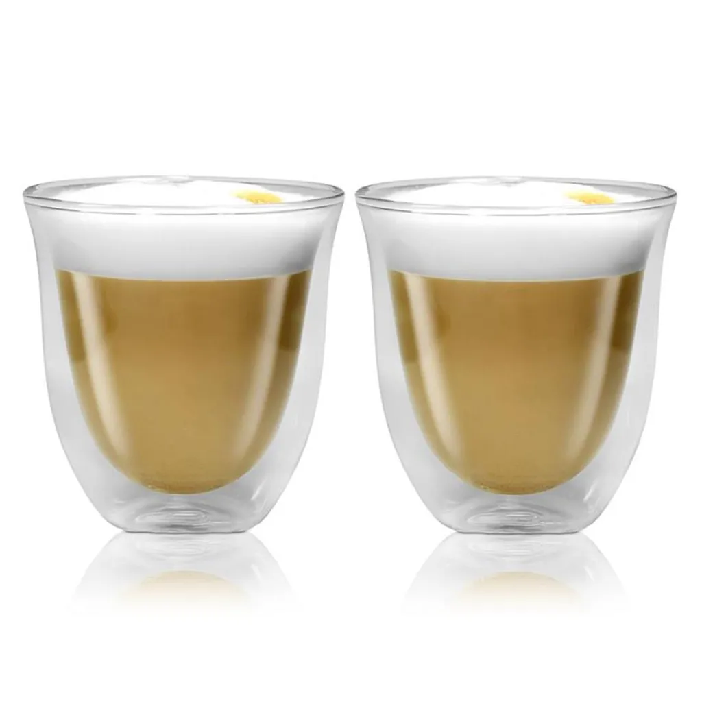 DeLonghi Cappuccino 2er Doppelwandiges Thermoglas De'Longhi DeLonghi Cappuccino 2er Doppelwandiges Thermoglas -kaufland verkäufe 7554eec5e2af06734f8522fb62dc01c6