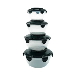 PLENTYFY Vorratsdosen 8 Teilig - Vorratsdosen Set Rund Mit Deckel Vorratsbehälter - Schwarz Luftdicht & Auslaufsicher Vorratsgläser Set Salatschüssel Mit Tragegriff 4 PLENTYFY Vorratsdosen 8 Teilig - Vorratsdosen Set Rund Mit Deckel Vorratsbehälter - Schwarz Luftdicht & Auslaufsicher Vorratsgläser Set Salatschüssel Mit Tragegriff -kaufland verkäufe 75d8e9cc5058bcb6ce62ce1a05bfe350