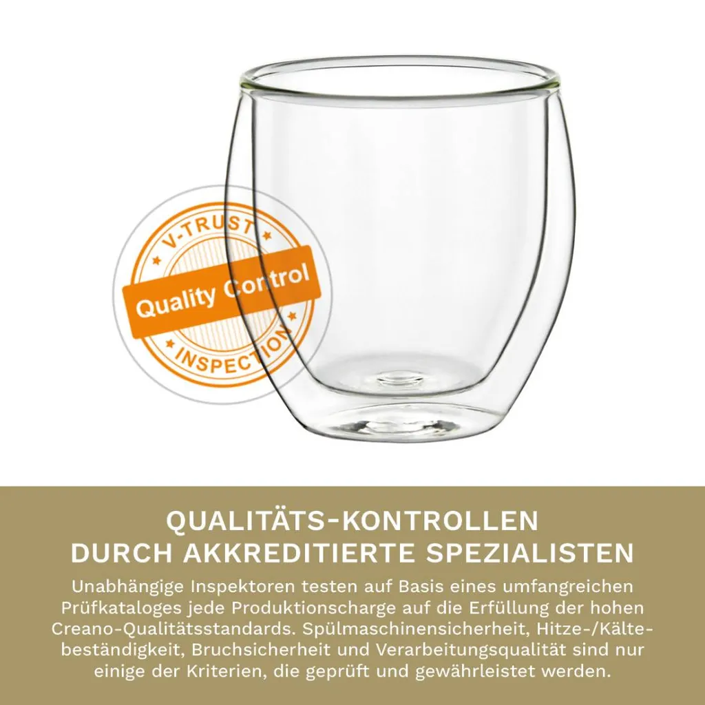 Creano doppelwandige Espresso-Gläser, 4er-Set 100ml Thermo-Gläser mit Schwebe-Effekt Creano Doppelwandige Espresso-Gläser, 4er-Set 100ml Thermo-Gläser Mit Schwebe-Effekt -kaufland verkäufe 7619bc3c6c727252e875fadebc4be8fb