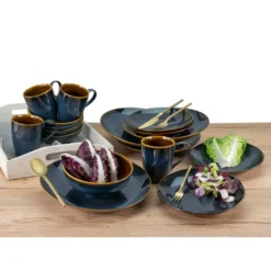 CreaTable 22861 Kombiservice Mallorca Für 4 Personen, Steinzeug, Mehrfarbig (1 Set, 16-teilig) -kaufland verkäufe 76966cb21069690b9c4d7bcbaaf6af97