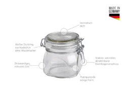 Mäser 931161 Gothika Einmachglas Mit Deckel, 300 Ml, Vorratsgläser Mit Bügelverschluss, Klar (6er Pack) 5 Mäser 931161 Gothika Einmachglas Mit Deckel, 300 Ml, Vorratsgläser Mit Bügelverschluss, Klar (6er Pack) -kaufland verkäufe 782f062d59d029af46102492716be213