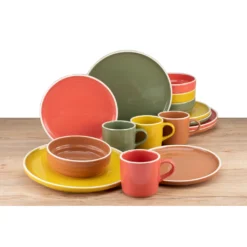 CreaTable 22899 Kombiservice Indian Summer Für 4 Personen, Steingut, Mehrfarbig (1 Set, 16-teilig) 3 CreaTable 22899 Kombiservice Indian Summer Für 4 Personen, Steingut, Mehrfarbig (1 Set, 16-teilig) -kaufland verkäufe 78533a35e0c5cf4a0b776e77fb6b5ac5