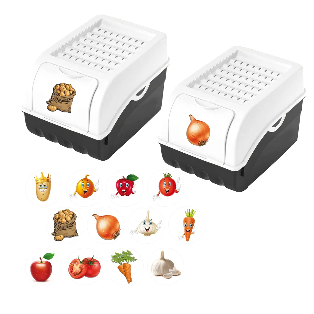 Kartoffelbox Kunststoff circa 7,7 Liter 2 Stück : Weiß / Schwarz Kartoffelbox Kunststoff Circa 7,7 Liter 2 Stück : Weiß / Schwarz -kaufland verkäufe 78c789b1e7f5ff56b0a95e44926fbbda