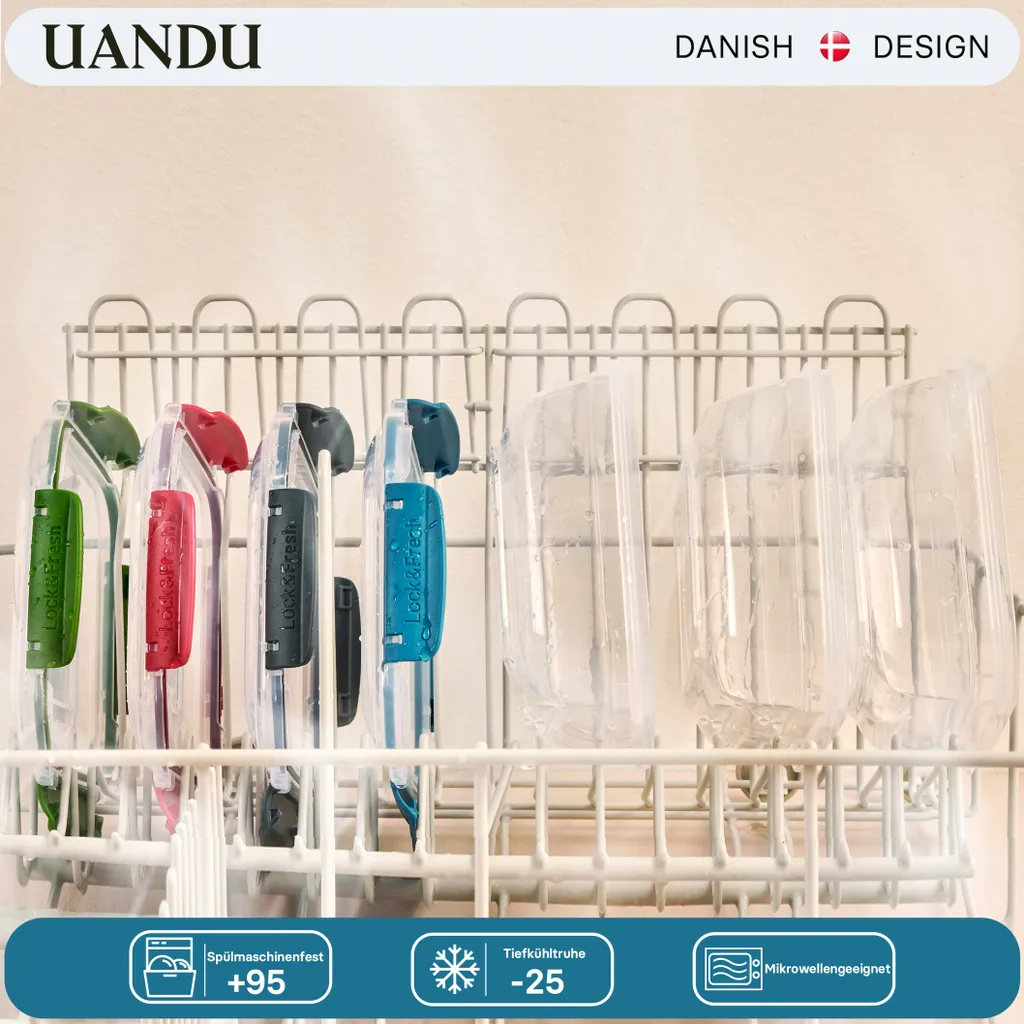 Uandu Lock & Fresh 5er Vorratsdosen set, frischhaltedosen mit deckel für lebensmittel, Mikrowellen-, und Gefriergeeignet, vorratsdosen mit deckel, meal prep boxen, aufbewahrungsbox küche - Rot Uandu Lock & Fresh 5er Vorratsdosen Set, Frischhaltedosen Mit Deckel Für Lebensmittel, Mikrowellen-, Und Gefriergeeignet, Vorratsdosen Mit Deckel, Meal Prep Boxen, Aufbewahrungsbox Küche - Rot -kaufland verkäufe 78ff3ac8eead7de0a3d6c79beb07926e