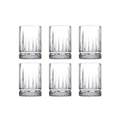 Pasabahce 6er Set ELYSIA 520242 Espressoglas Mini-Wassergläser 60 Ml Trinkglas Cocktailglas