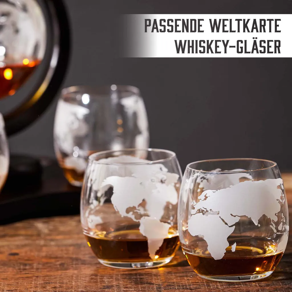 Whisiskey - Whisky Karaffe - Geschenke für Männer - Komplette Whiskey Set - Globus - 900ML – Inkl. 4 Whisky Steine, 4 Whisky Gläser & Ausgießer - Whisky Dekanter – Whiskygläser - Natursteine Whisiskey - Whisky Karaffe - Geschenke Für Männer - Komplette Whiskey Set - Globus - 900ML – Inkl. 4 Whisky Steine, 4 Whisky Gläser & Ausgießer - Whisky Dekanter – Whiskygläser - Natursteine -kaufland verkäufe 7ad0c7b0a89faba672d6509fccd64bd0