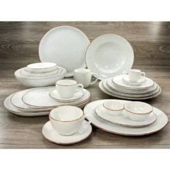 CreaTable 20317 Kombiservice Vintage Nature Für 4 Personen, Porzellan, Weiß (1 Set, 16-teilig) -kaufland verkäufe 7e8369650c478a4805d2001051842ae5