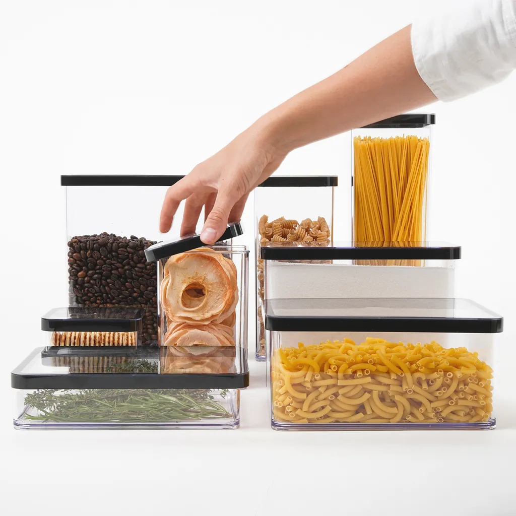 Premium Dose rechteckig 3.2 l LOFT, Farbe:Transparent / Schwarz ROTHO Premium Dose Rechteckig 3.2 L LOFT, Farbe:Transparent / Schwarz -kaufland verkäufe 80946543c18dfd5d7ece4fe4c3111dad