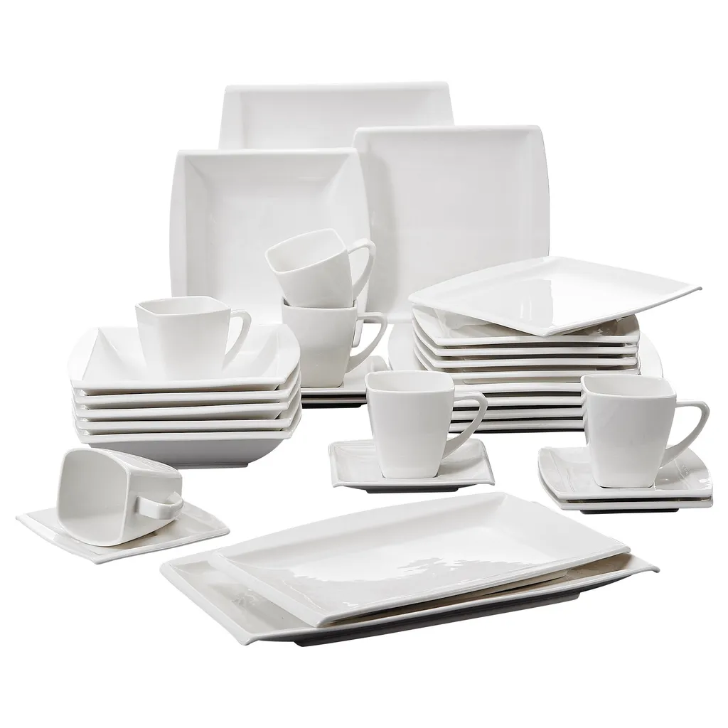 MALACASA 32 tlg. Kombiservice, Serie BLANCE Cremeweiß Porzellan Geschirrset mit Servierplatte MALACASA 32 Tlg. Kombiservice, Serie BLANCE Cremeweiß Porzellan Geschirrset Mit Servierplatte -kaufland verkäufe 80eea2bb600b50dbe84a1336f84aca12