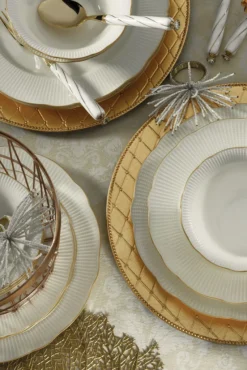 Kütahya Porselen Ilay 24 Teile Porzellan Geschirr Set Gold BNILY24Y2520 -kaufland verkäufe 8a8ad4fef9e42a963ee8fe252867022f