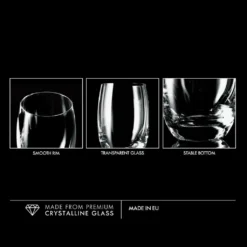 Krosno Elite Highball Glas Longdrink 360ml 6er -kaufland verkäufe 8b20a5431d6601e6c132b513b7657adc