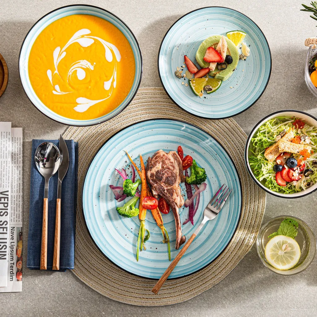 vancasso Kombiservice »BONBON« Gesschirrset aus Steinzeug, 24 teiliges Tafelservice Set, Vintage Aussehen Vancasso Kombiservice »BONBON« Gesschirrset Aus Steinzeug, 24 Teiliges Tafelservice Set, Vintage Aussehen -kaufland verkäufe 8b99830545b48cba640ebaeeeac8d764