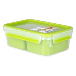 Emsa Snackbox CLIP & GO 0,55 Liter Transparent / Grün -kaufland verkäufe 90b9ea67f61948a8b2aaa9d9c0a95645