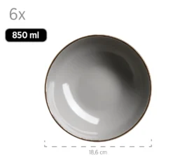 Mäser 931628 Kombiservice Metallic RIM Für 6 Personen, Steinzeug, Grau (1 Set, 24-teilig) 11 Mäser 931628 Kombiservice Metallic RIM Für 6 Personen, Steinzeug, Grau (1 Set, 24-teilig) -kaufland verkäufe 92064e7fd6d4b134ced4b69f7f1202a9