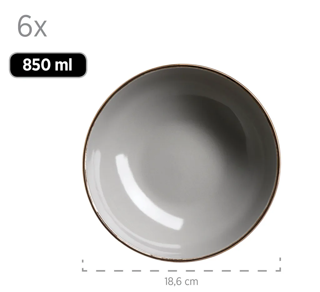 Mäser 931628 Kombiservice Metallic RIM für 6 Personen, Steinzeug, grau (1 Set, 24-teilig) Mäser 931628 Kombiservice Metallic RIM Für 6 Personen, Steinzeug, Grau (1 Set, 24-teilig) -kaufland verkäufe 92064e7fd6d4b134ced4b69f7f1202a9