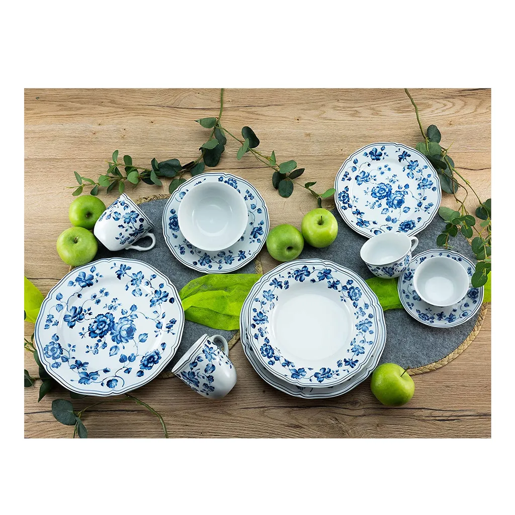 CreaTable 22543 Kombiservice Royal Blue Flower für 4 Personen, Porzellan, mehrfarbig (1 Set, 16-teilig) CreaTable 22543 Kombiservice Royal Blue Flower Für 4 Personen, Porzellan, Mehrfarbig (1 Set, 16-teilig) -kaufland verkäufe 939a76b01df1155741caca6a837188b1