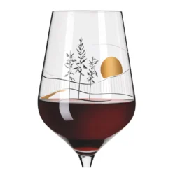 Herzkristall Rotweinglas #8 Von Christine Kordes -kaufland verkäufe 9855f15b7226082537506ae591980196