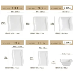 MALACASA, Serie Flora, 26 Tlg. Cremeweiß Porzellan Geschirrset Kombiservice Tafelservice Mit 6 Schalen, 6 Dessertteller, 6 Suppenteller, 6 Speiseteller Und 2 Rechteckigen Platten -kaufland verkäufe 9d587d1ccc03248c0429fa69ae62fbef