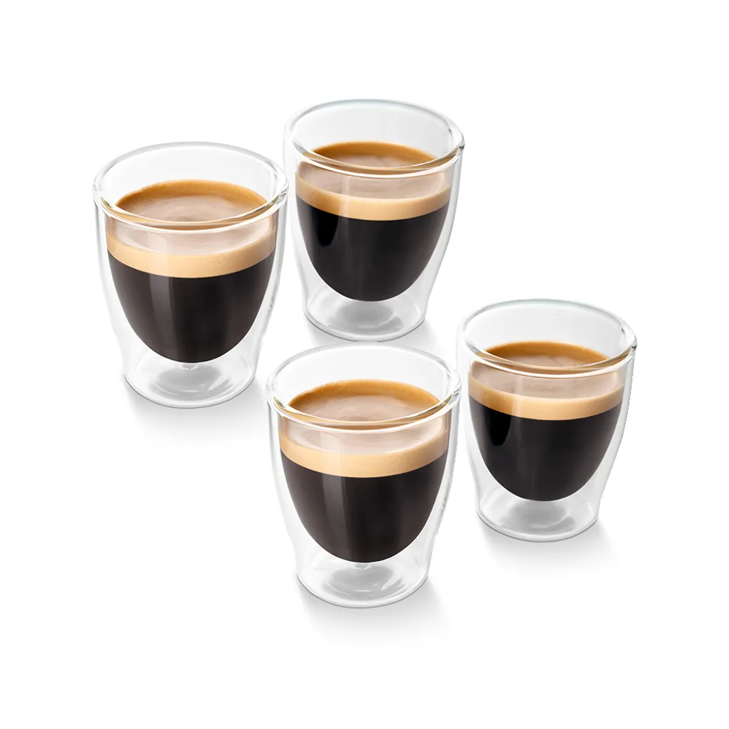 Tchibo 4er Espresso Gläser, Doppelwandig, Modernes Design, heiß und kalt Tchibo 4er Espresso Gläser, Doppelwandig, Modernes Design, Heiß Und Kalt -kaufland verkäufe 9d81947f44f109f1de7f604fb531b0ac