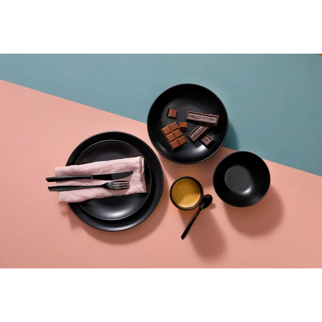 Mammoet Moon Geschirrset 6 Personen, Steingut, bestehend aus tiefen und flachen Tellern sowie Schalen – je 6 Stück, matt schwarz, moderne Form, spülmaschinenfest Mammoet Moon Geschirrset 6 Personen, Steingut, Bestehend Aus Tiefen Und Flachen Tellern Sowie Schalen – Je 6 Stück, Matt Schwarz, Moderne Form, Spülmaschinenfest -kaufland verkäufe a37967058c9525d9c789182f0c325e72