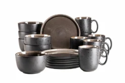 Frühstücksset, Steinzeug Frühstücksset, Steinzeug NIARA Mäser