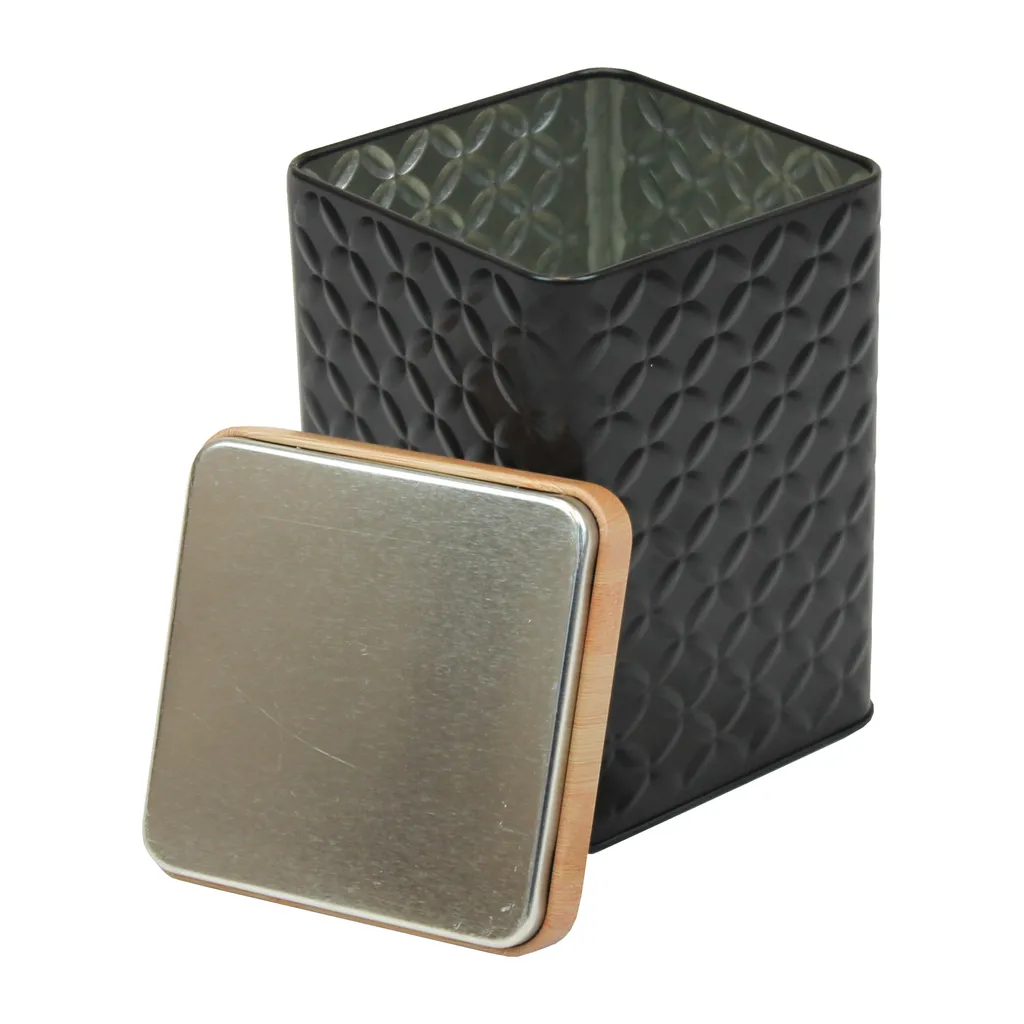 2er Set Metall Vorratsdose mit Deckel 16x10,5x10,5cm - Schwarz 2er Set Metall Vorratsdose Mit Deckel 16x10,5x10,5cm - Schwarz -kaufland verkäufe a54bd5c15cdfb13b19413f4cd2bfd901