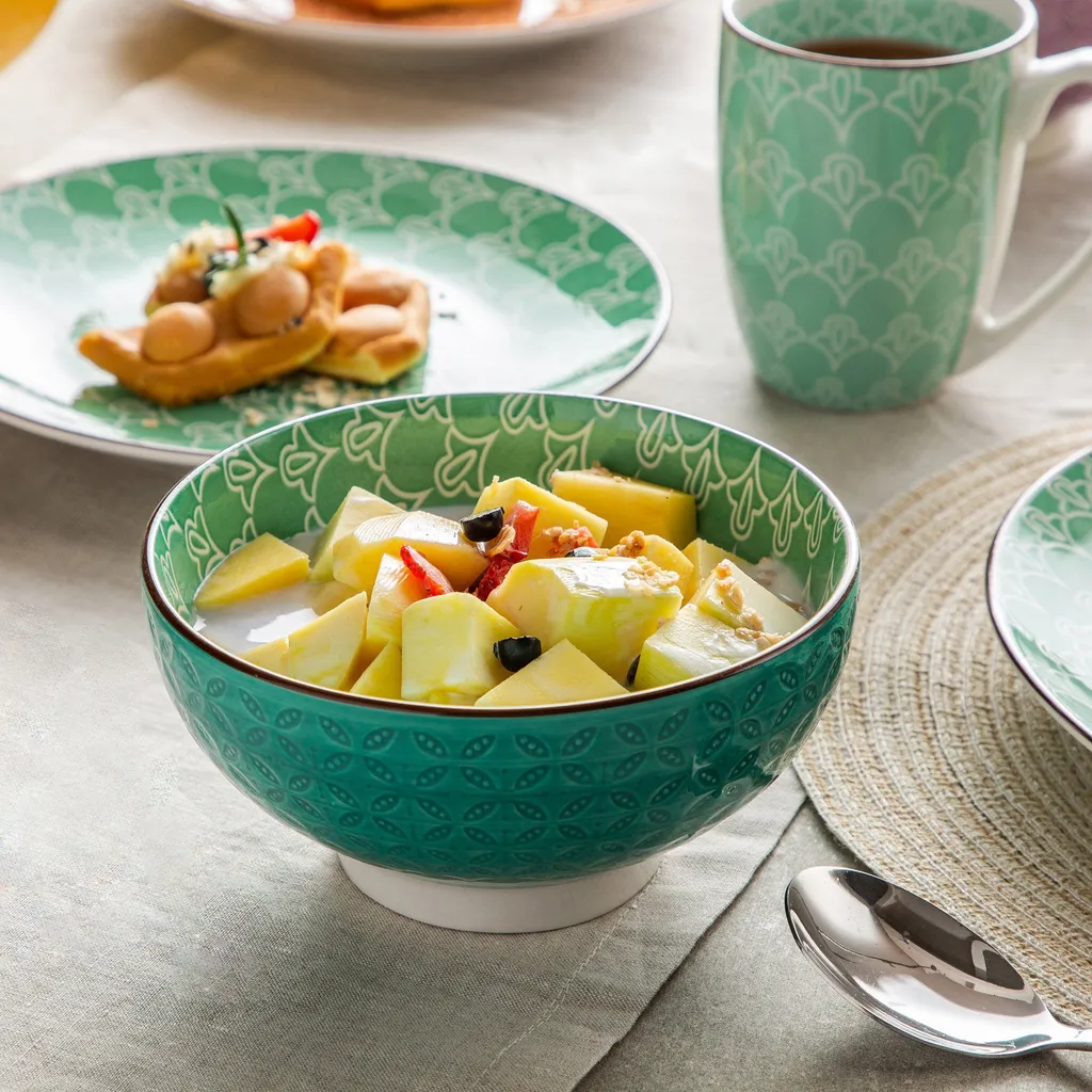 Vancasso Tafelservice Porzellan, Tulip Elegantes Geschirrset, 48 teilig Kombiservice mit Speiseteller, Dessertteller, Müslischalen und Kaffeebecher für 12 Personen Vancasso Tafelservice Porzellan, Tulip Elegantes Geschirrset, 48 Teilig Kombiservice Mit Speiseteller, Dessertteller, Müslischalen Und Kaffeebecher Für 12 Personen -kaufland verkäufe a5e0594391fa36e37ea8e0167af48640