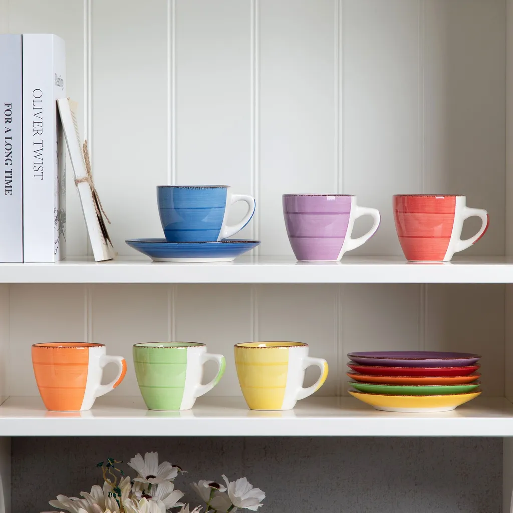 Kaffeeservice Steinzeug, vancasso BONITA 12 teiliges Kaffeeset, Cappuccino Tassenset für 6 Personen, Tassen und Untertassen Kaffeeservice Steinzeug, Vancasso BONITA 12 Teiliges Kaffeeset, Cappuccino Tassenset Für 6 Personen, Tassen Und Untertassen -kaufland verkäufe a72657c6e562808f7843be7068f0746a