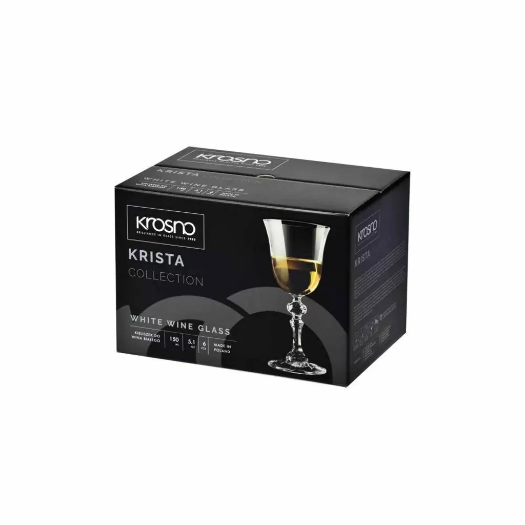 KROSNO Weiß-Weinglas | Set von 6 | 150 ML | Krista Kollektion | Kristallglas | Weißweingläser | Perfekt für Zuhause, Restaurants und Partys | Spülmaschinenfest KROSNO Weiß-Weinglas | Set Von 6 | 150 ML | Krista Kollektion | Kristallglas | Weißweingläser | Perfekt Für Zuhause, Restaurants Und Partys | Spülmaschinenfest -kaufland verkäufe aa86d4096bdedcfeafb4cad4699e50cc