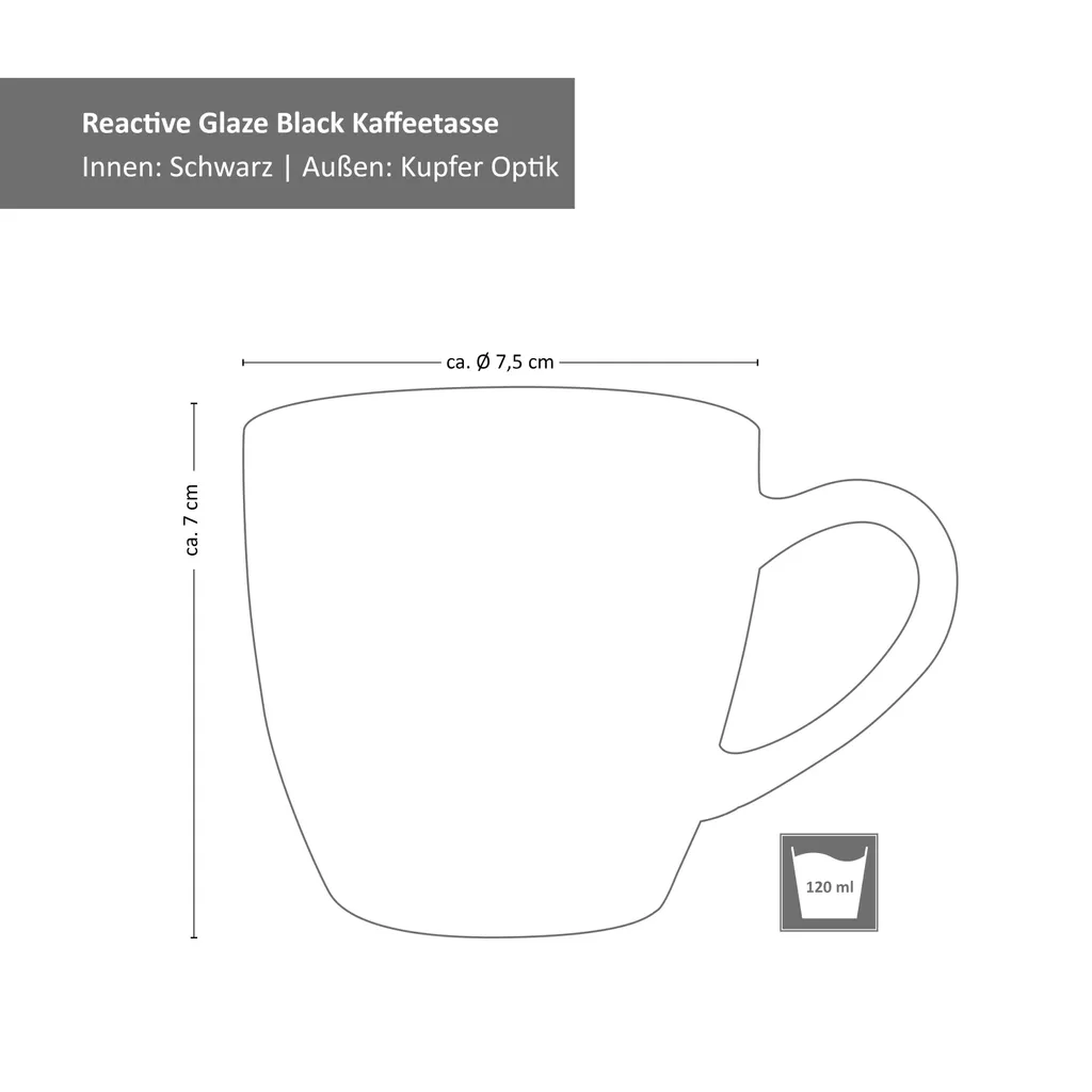 18tlg. Kaffeeservice Reactive Glaze Grey Black Steingut Teller Tasse Schwarz 18tlg. Kaffeeservice Reactive Glaze Grey Black Steingut Teller Tasse Schwarz -kaufland verkäufe ab11be30194274b46f5feb74be632ed8