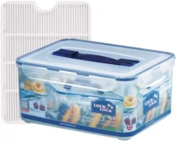 Lock & Lock Classic Vorratsdose 6,50 L, Recheckig, 294x230x138 Mm, Semi-transparent/blau -kaufland verkäufe ad1119bca80c4bf6fd095210d600b3cf