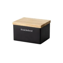 Continenta | Vorratsdose Knäckebrot Keramik Schwarz -kaufland verkäufe ad41857f6ee157a9903b1229c9fbb5b8