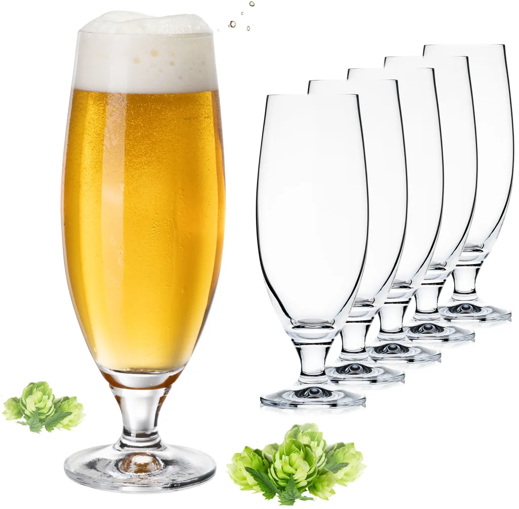 Bierkelche 500ml (max. 580ml) Set 6-Teilig Bierglas Weizengläser aus Crystalline Glas Bierkelche 500ml (max. 580ml) Set 6-Teilig Bierglas Weizengläser Aus Crystalline Glas -kaufland verkäufe ae9700697dc7e3c492c8000fa63faa46